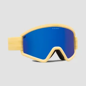 Electric Hex Snow Goggles Matte Pollen/Blue Chrome