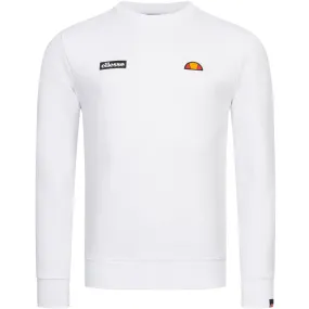 Ellesse Mens Nocupla Pullover Sweatshirt - White