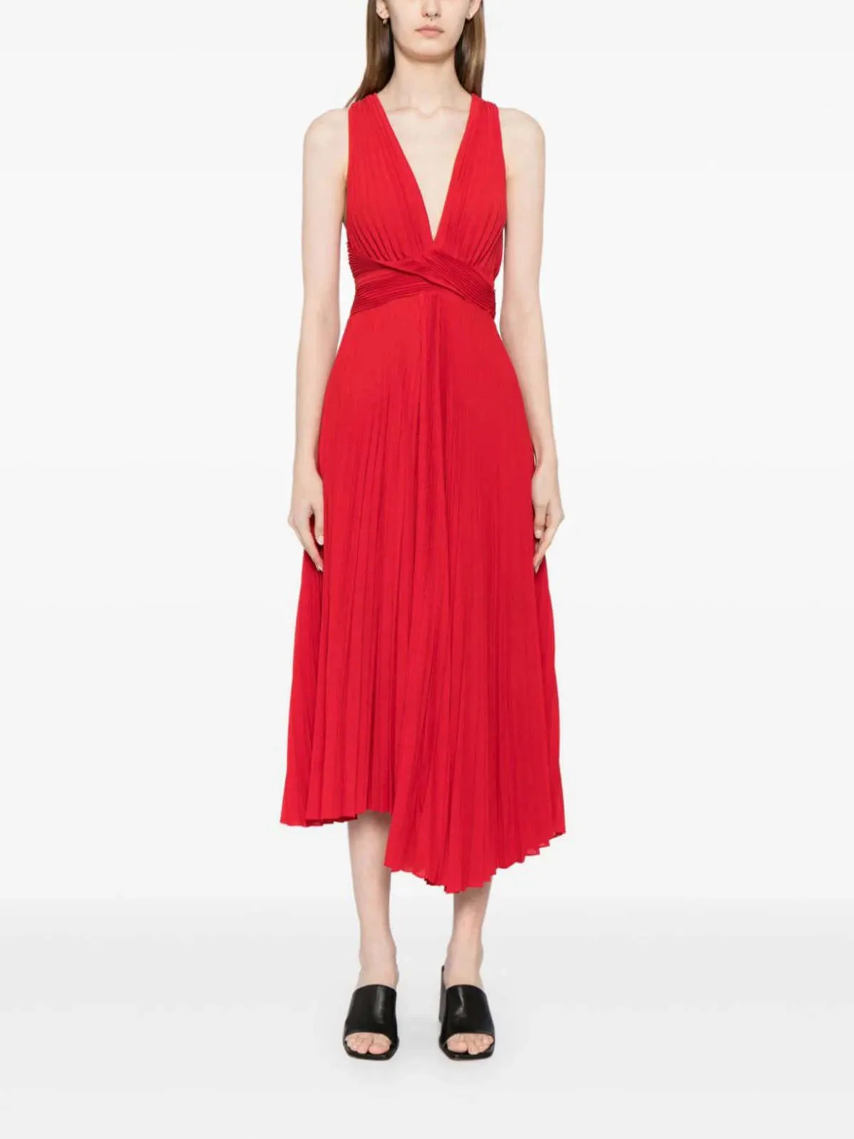 Everly Dress - Rouge