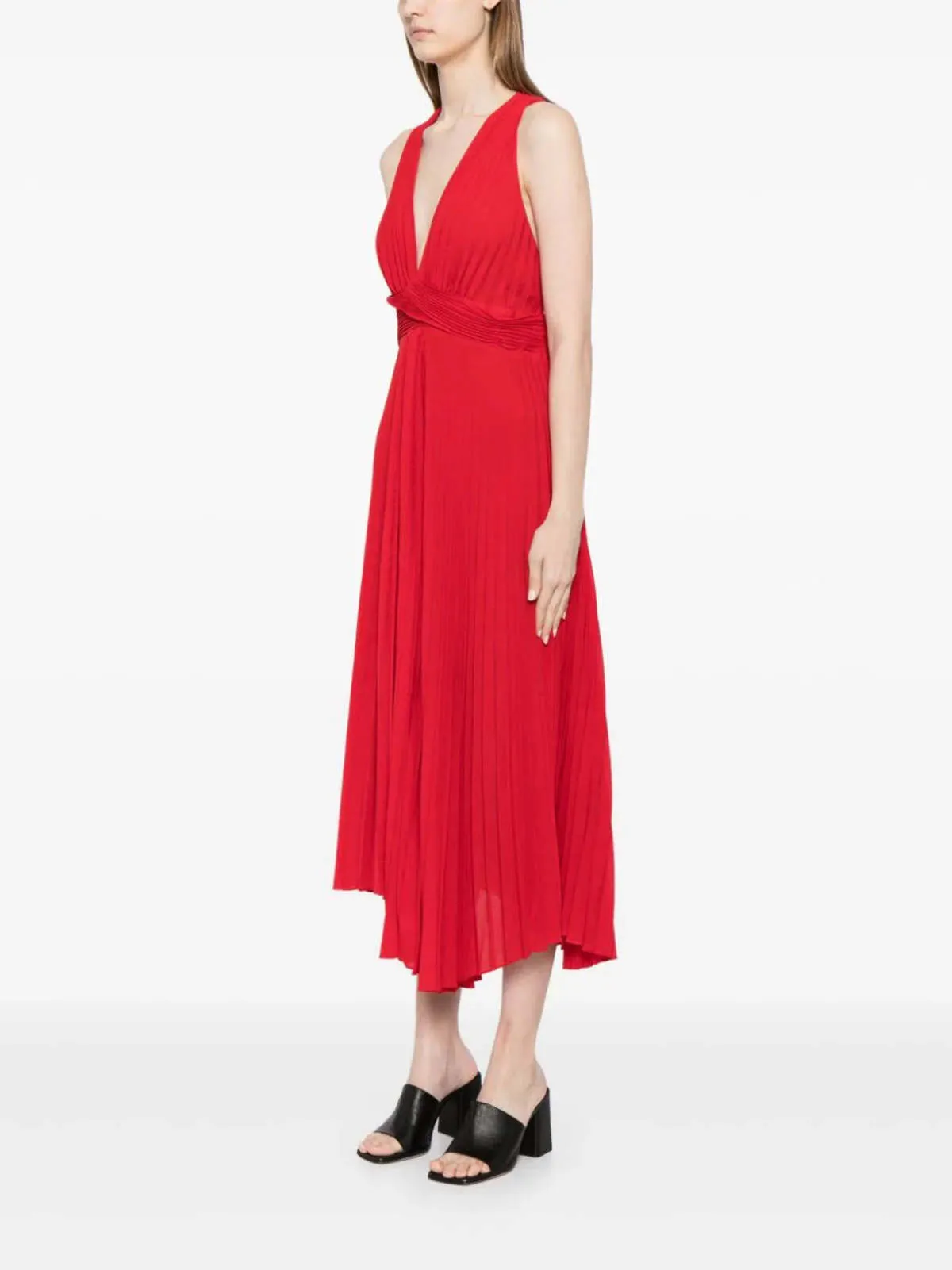 Everly Dress - Rouge