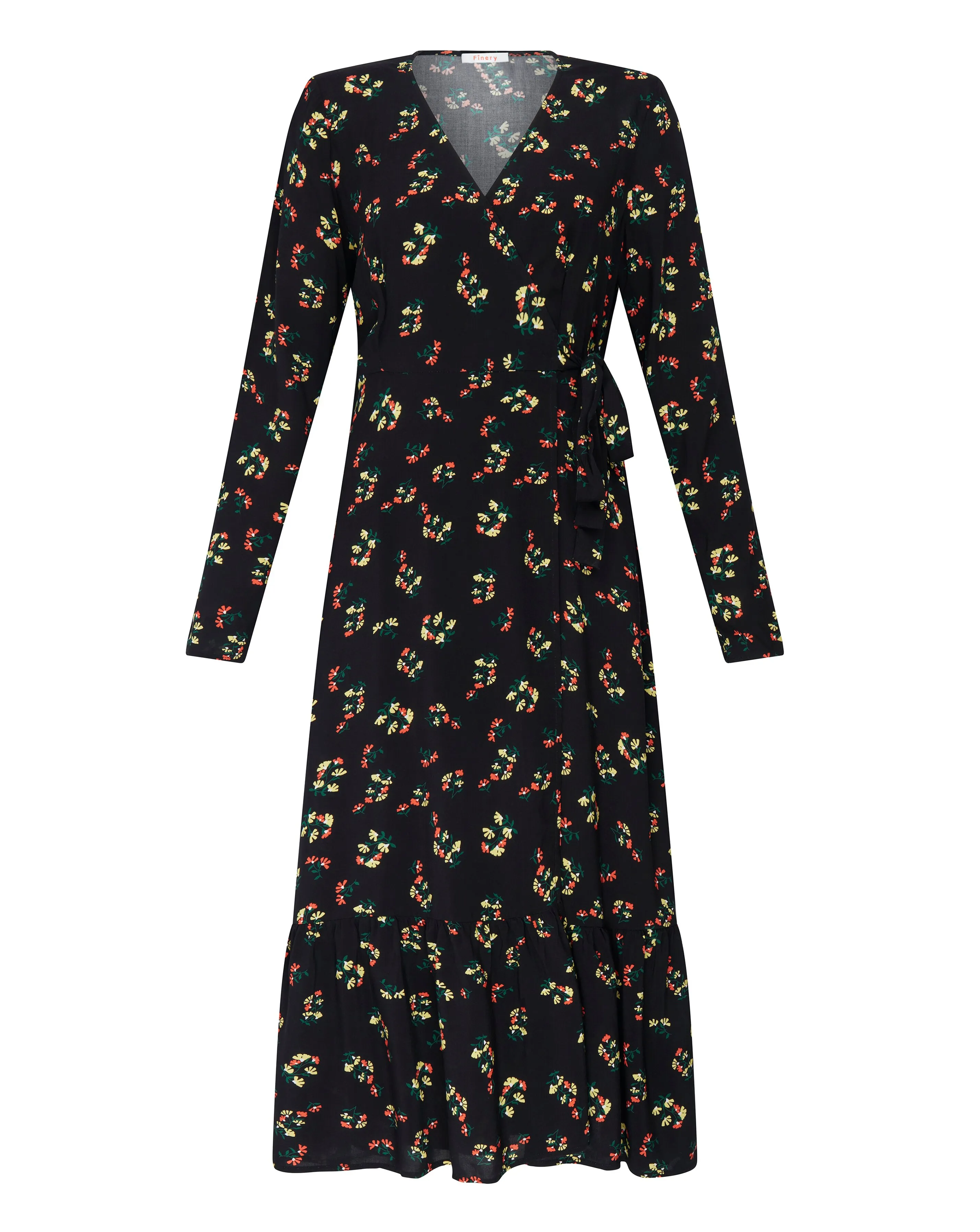 Finery London Imani Pansies Wrap Dress | Simply Be