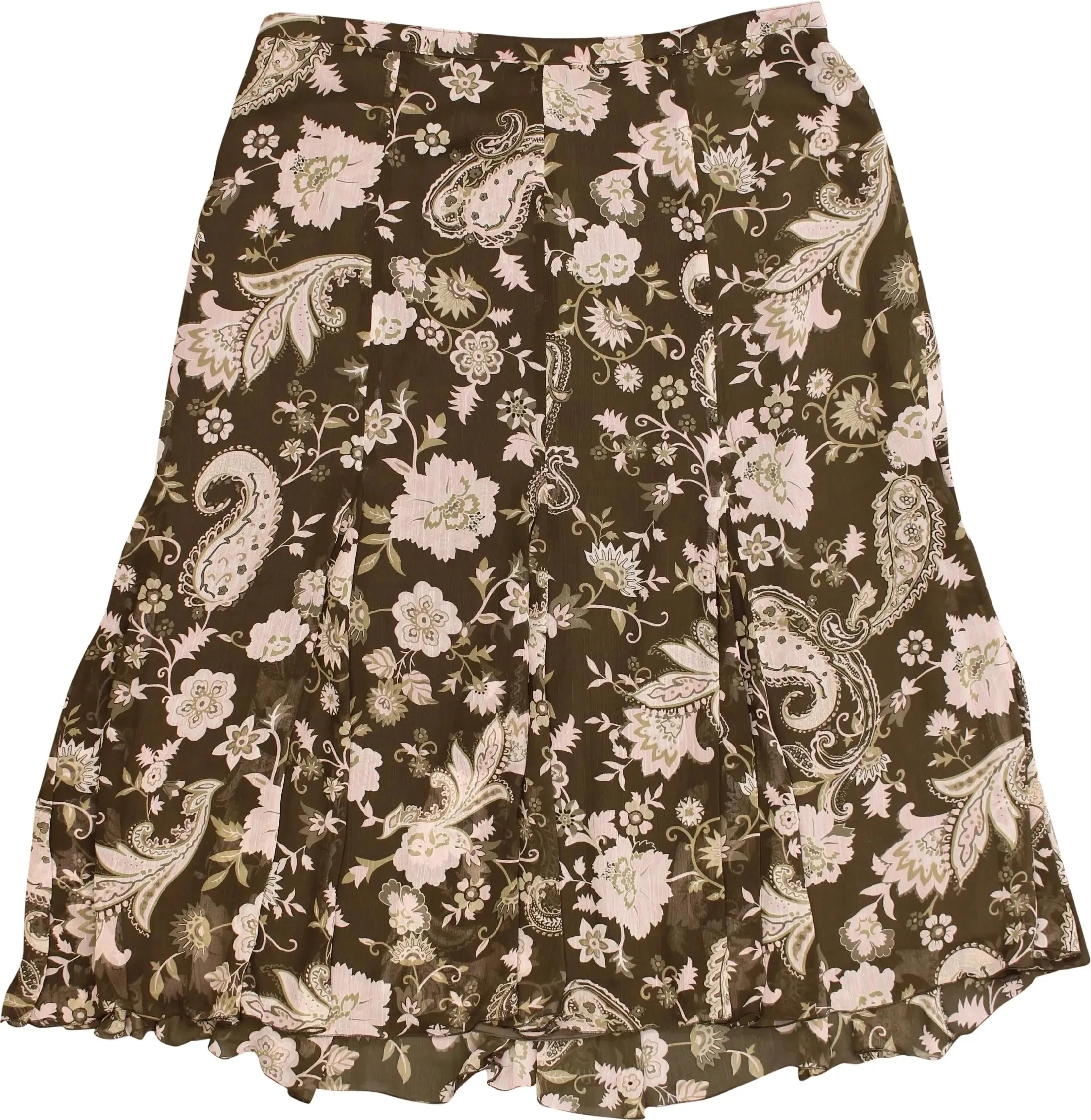 Floral Paisley Skirt | ThriftTale