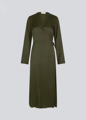 FloreMD wrap dress - Deep Pine