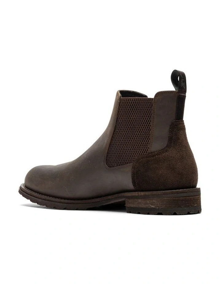 Freyberg Chelsea Boot in Chocolate