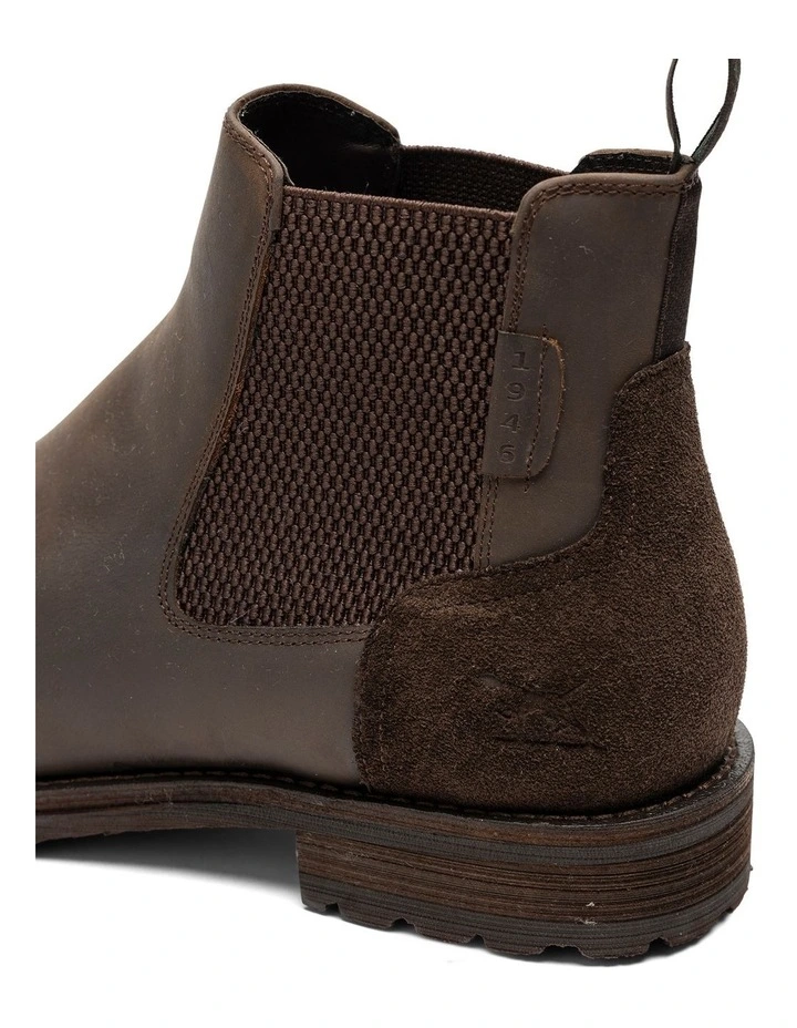 Freyberg Chelsea Boot in Chocolate