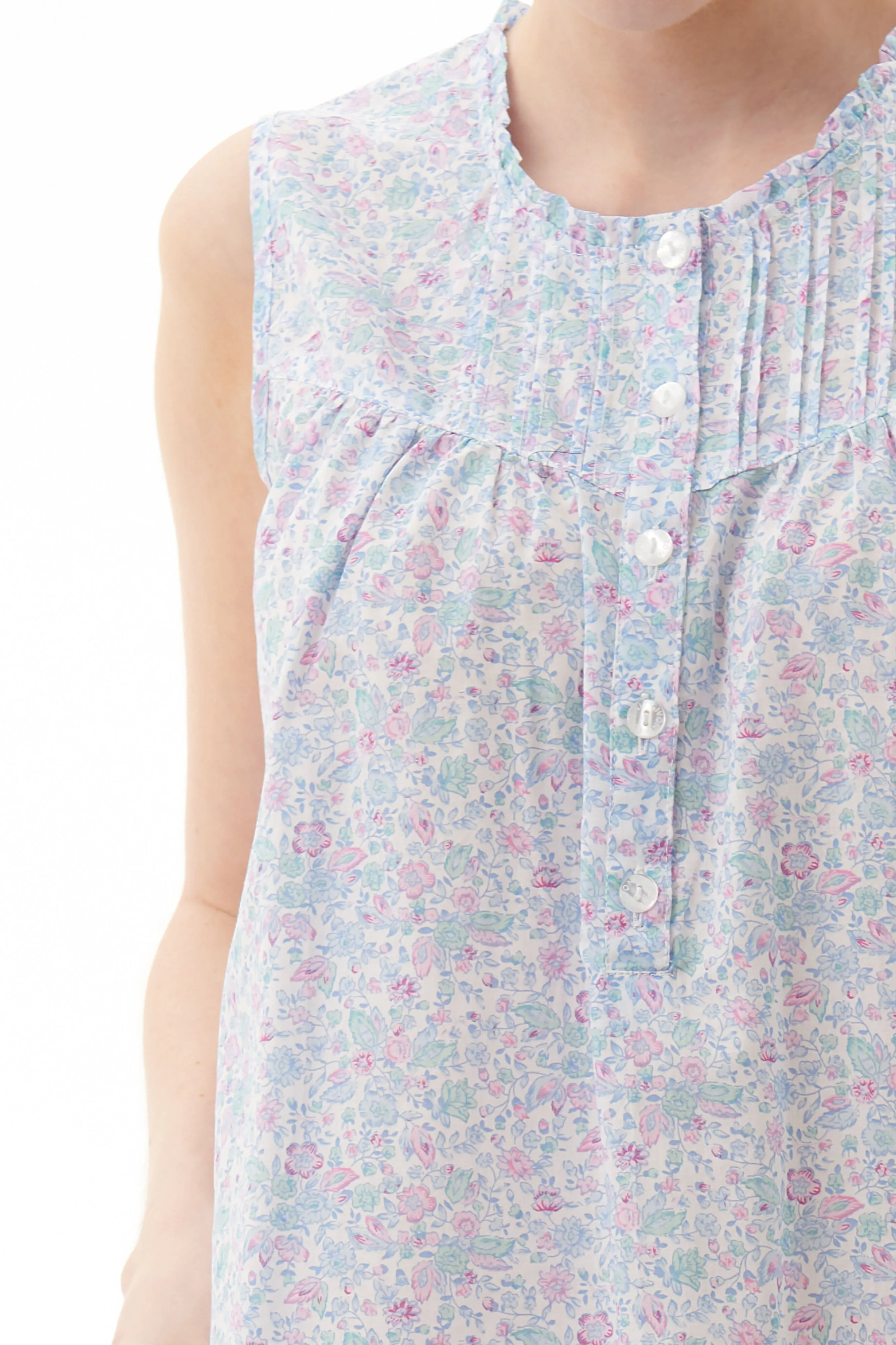 Georgia Short Sleeveless Nightie