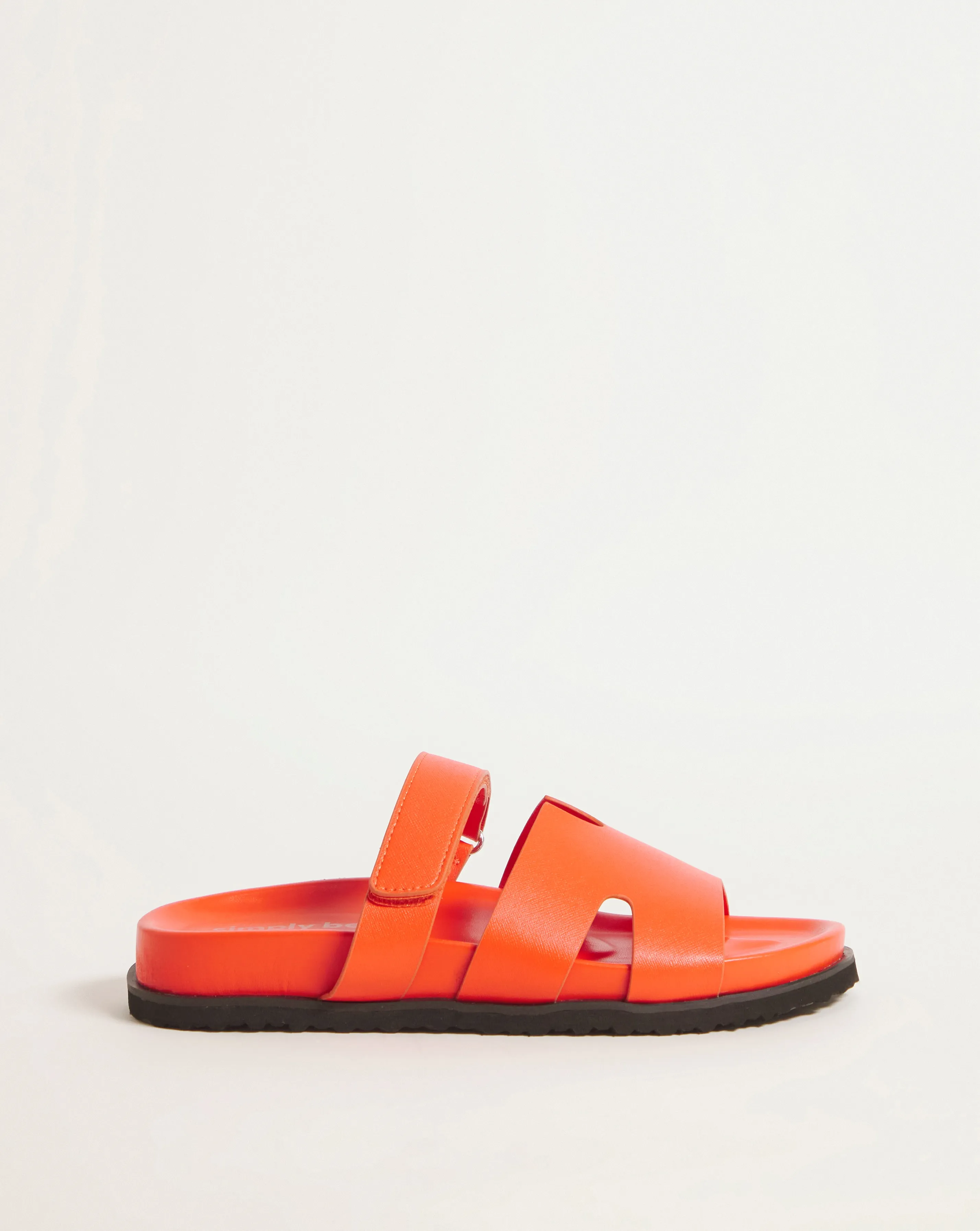 Georgina Touch and Close Footbed Sandals Wide E Fit | Simply Be