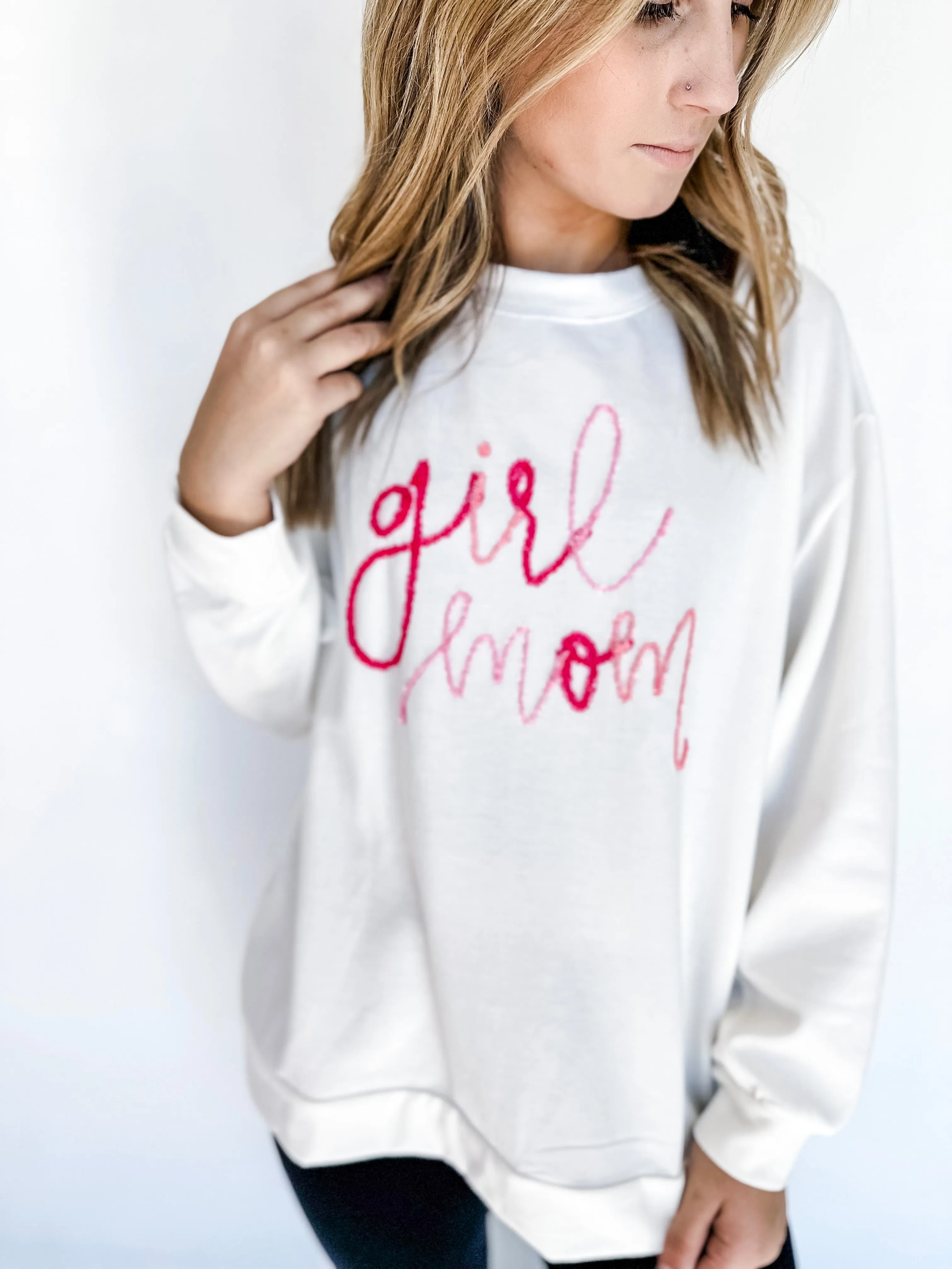 Girl Mom Pullover