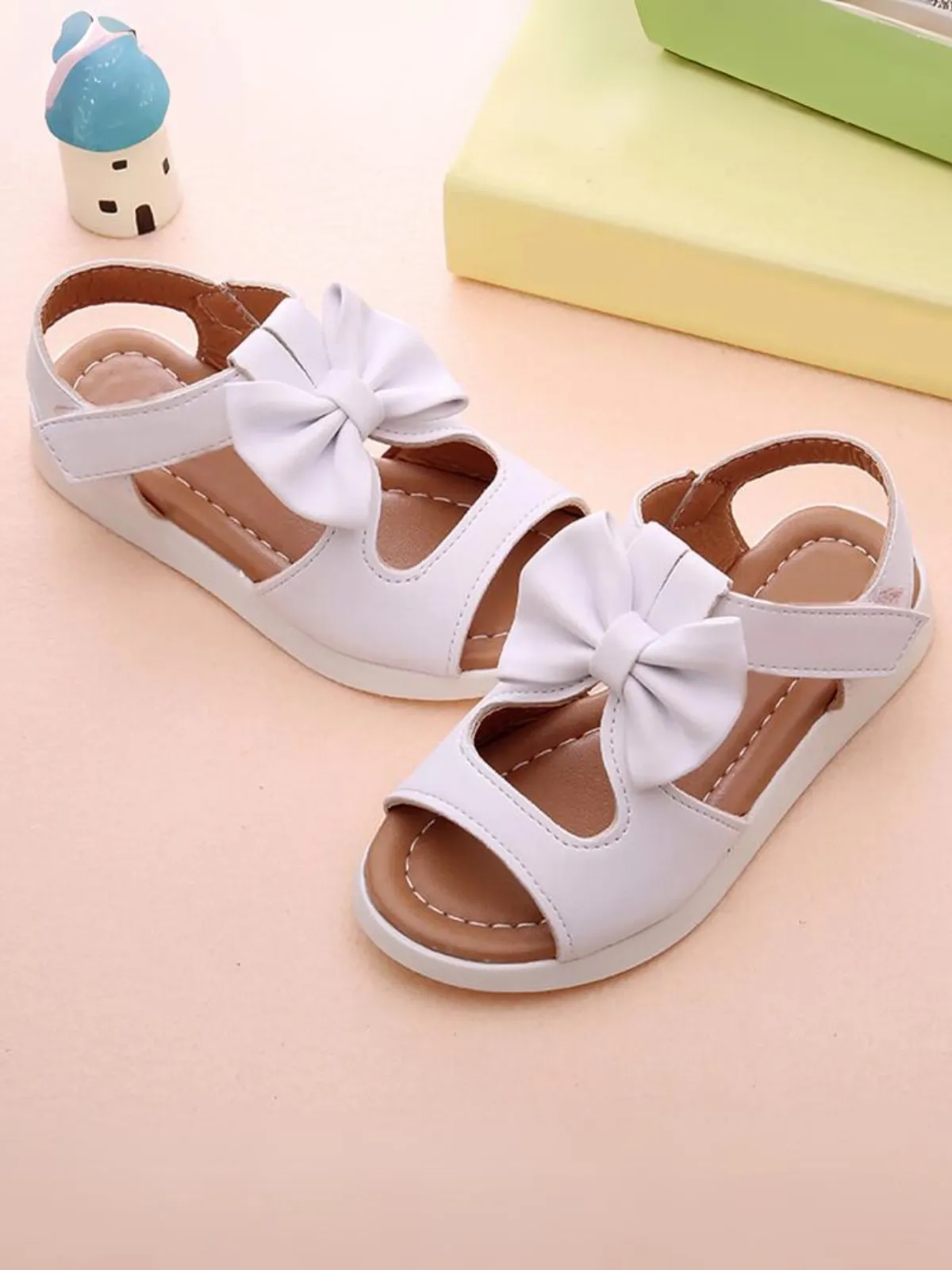 Gorgeous Girls' Pink Bow-Knot Sandals By Liv and Mia