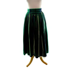 Green Dirndl Skirt