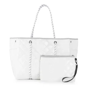 GREYSON TOTE BLANC