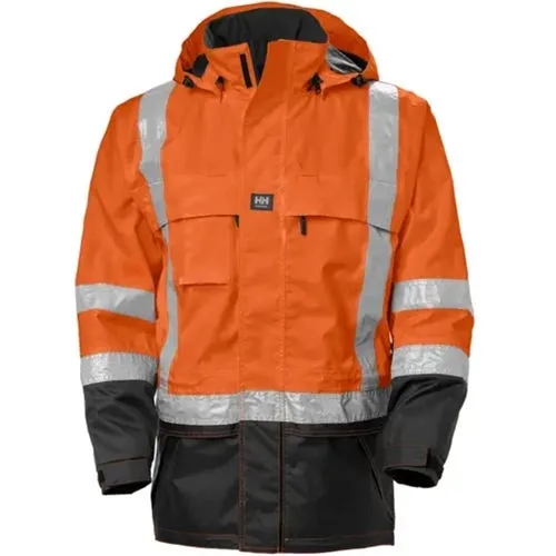 Helly Hansen Waterproof Potsdam Jacket Class 3 Orange/Charcoal 71389-269