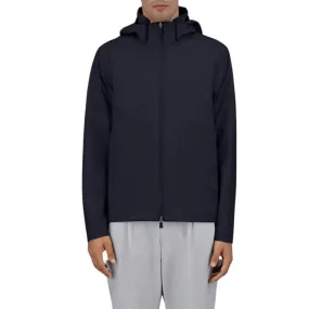 HERNO Laminar Waterproof Navy Jacket In Gore-tex Paclite | Menswear Online