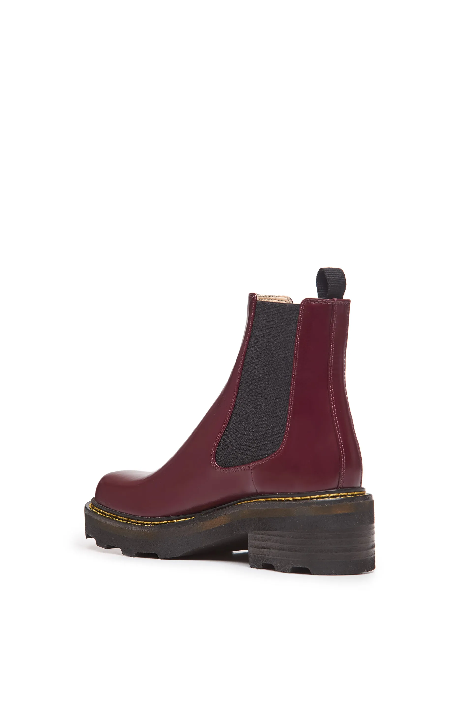 Jil Chelsea Boot in Windsor Wine Leather