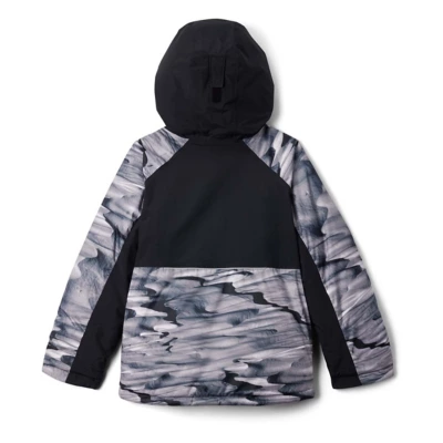 Kids' Columbia Mighty Mogul III Printed Waterproof Hooded Shell Jacket