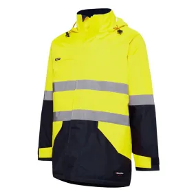 King Gee Hi-Vis Reflective Waterproof Insulated Jacket (K55010)-