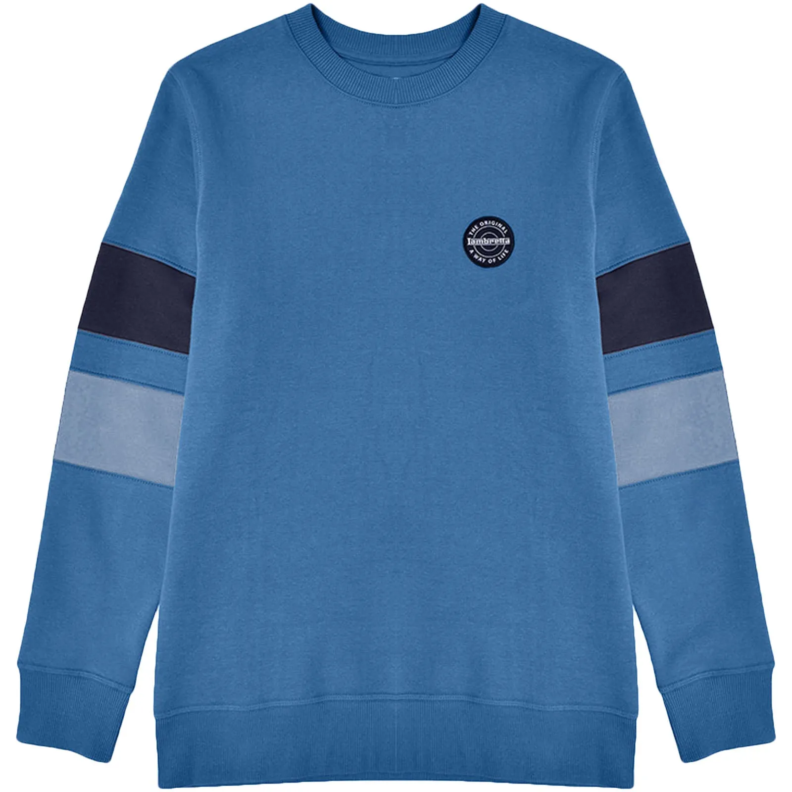 Lambretta Mens Branded Pullover Sweatshirt