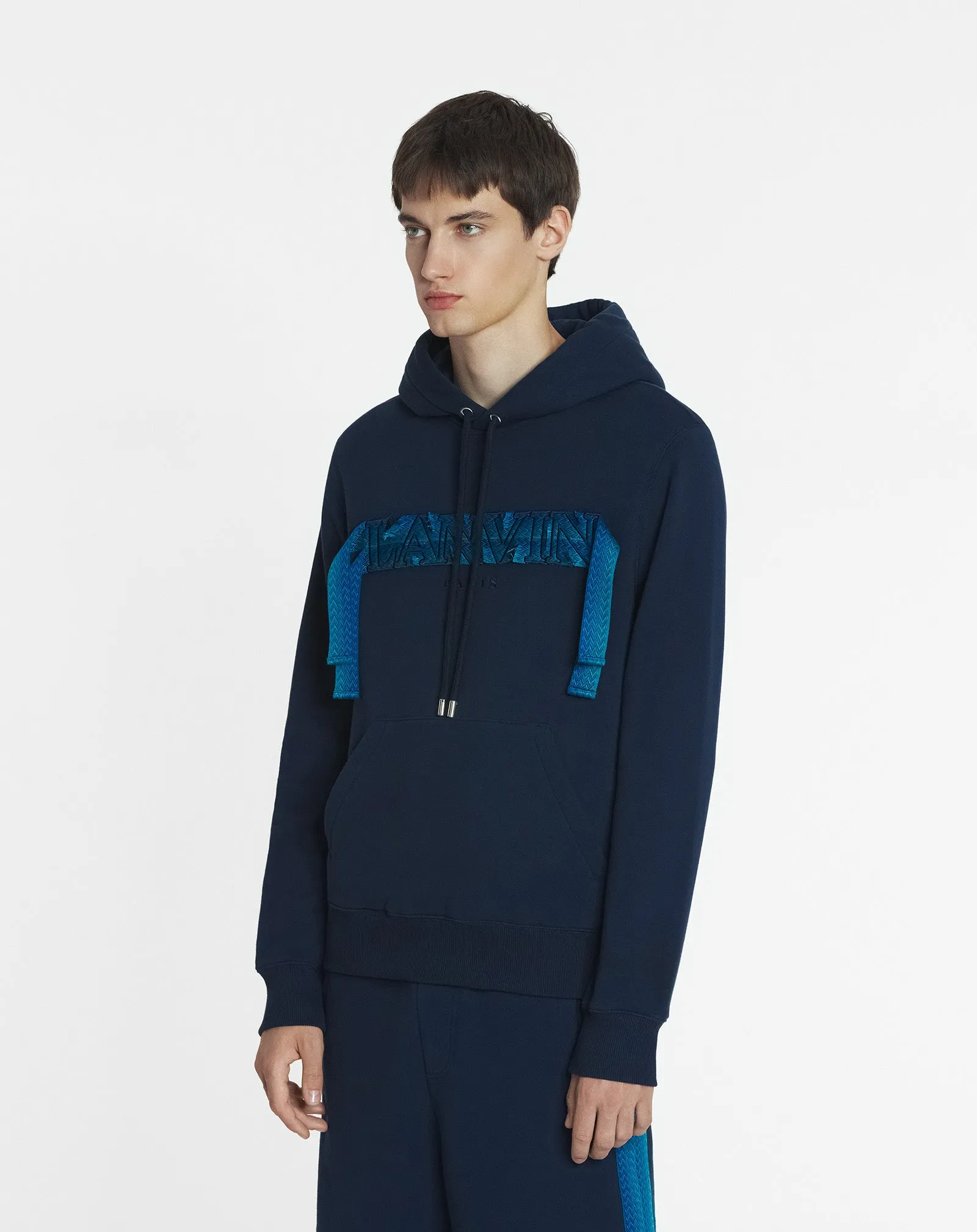 LANVIN CURB LACE HOODIE