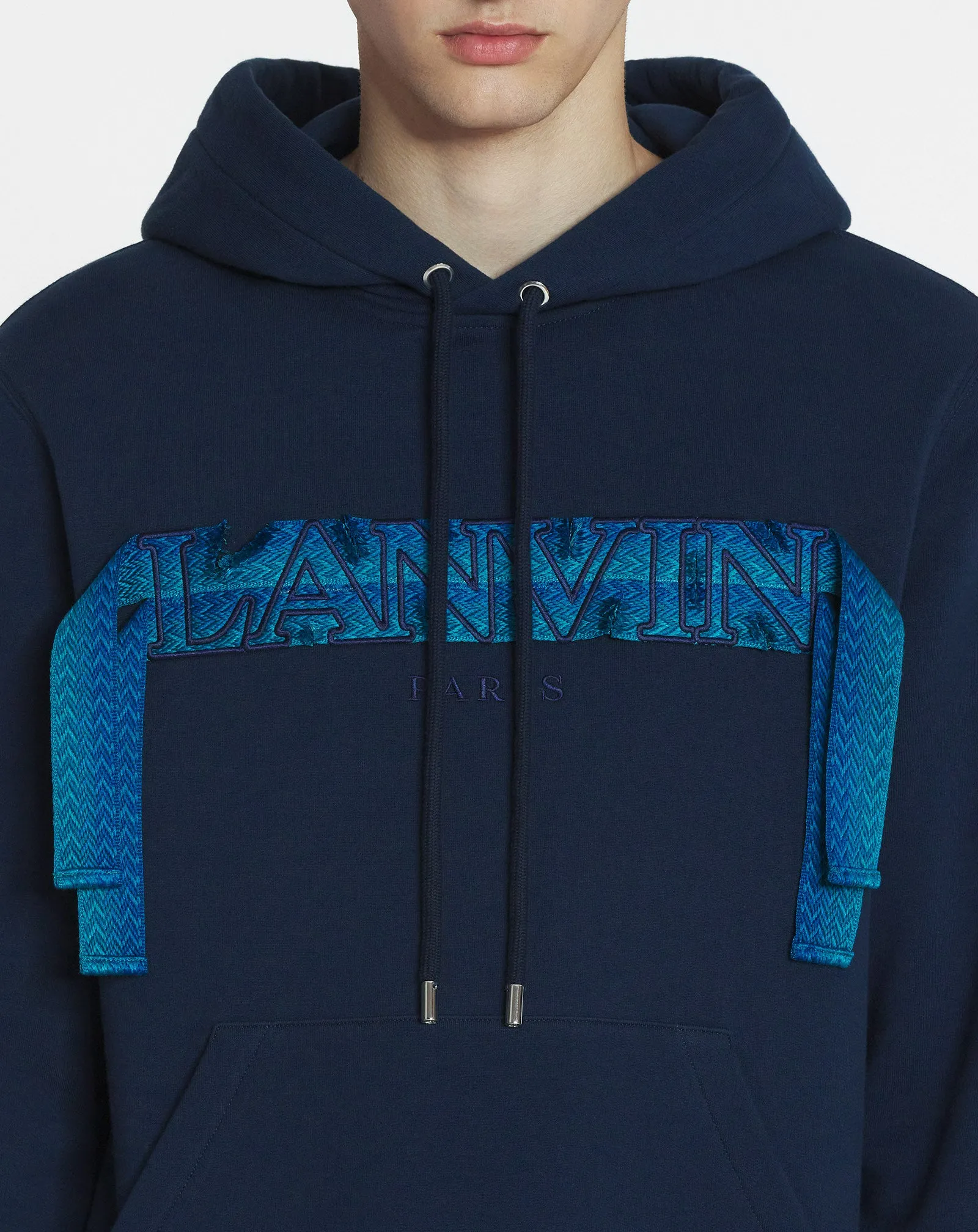 LANVIN CURB LACE HOODIE