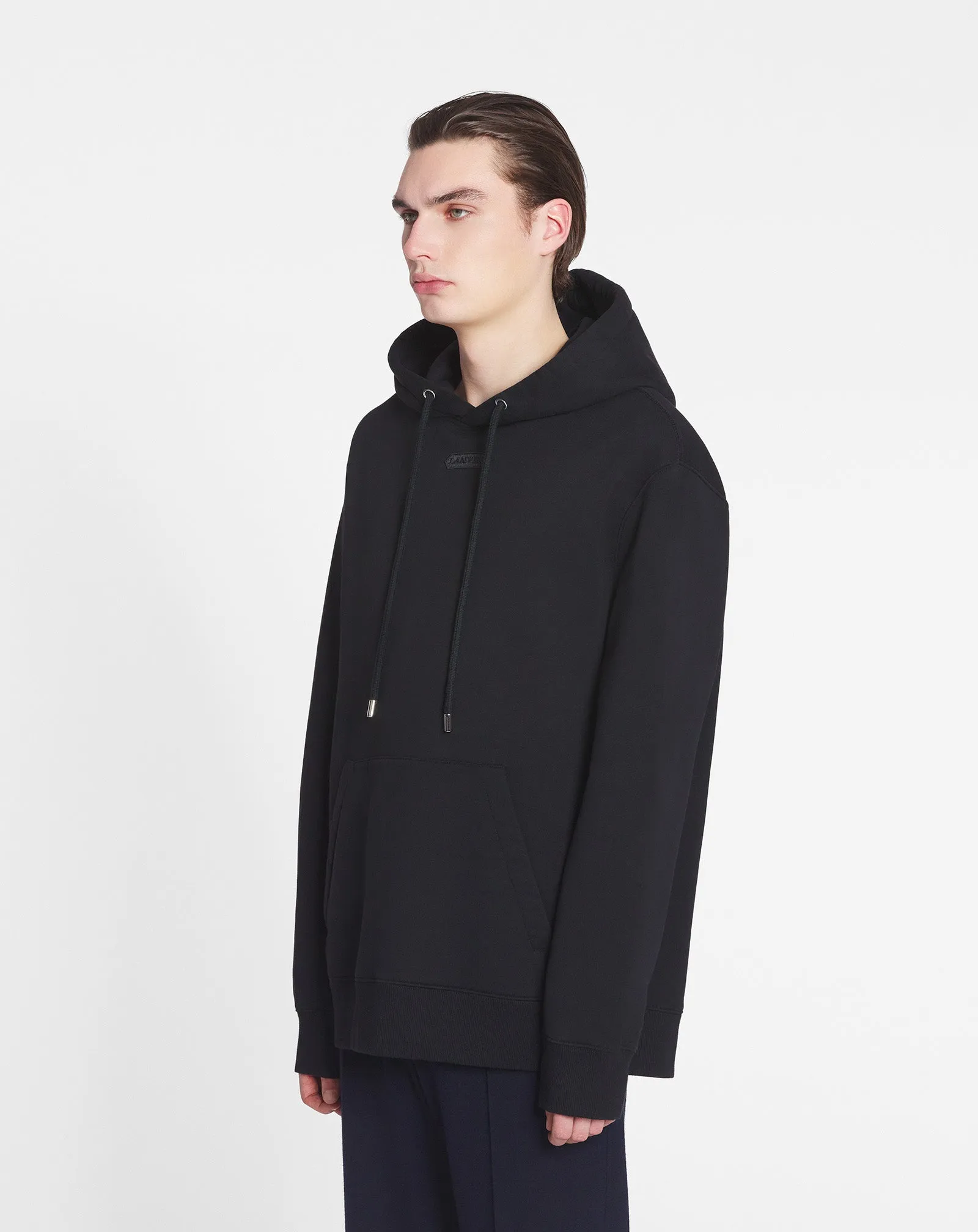 LANVIN DETAIL LOOSE-FITTING HOODIE