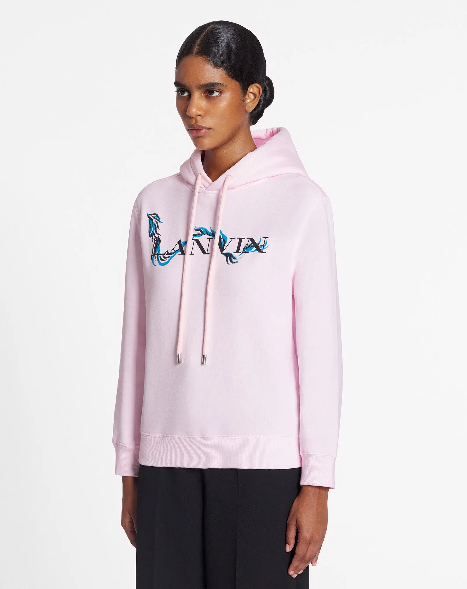 LANVIN PRINT HOODIE