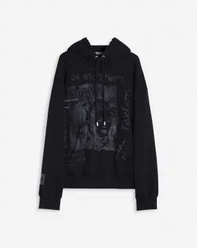 LANVIN X FUTURE UNISEX LOOSE-FIT PRINTED HOODIE