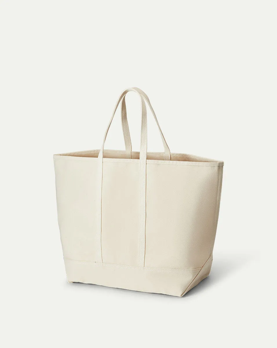 Large Logo Canvas Tote