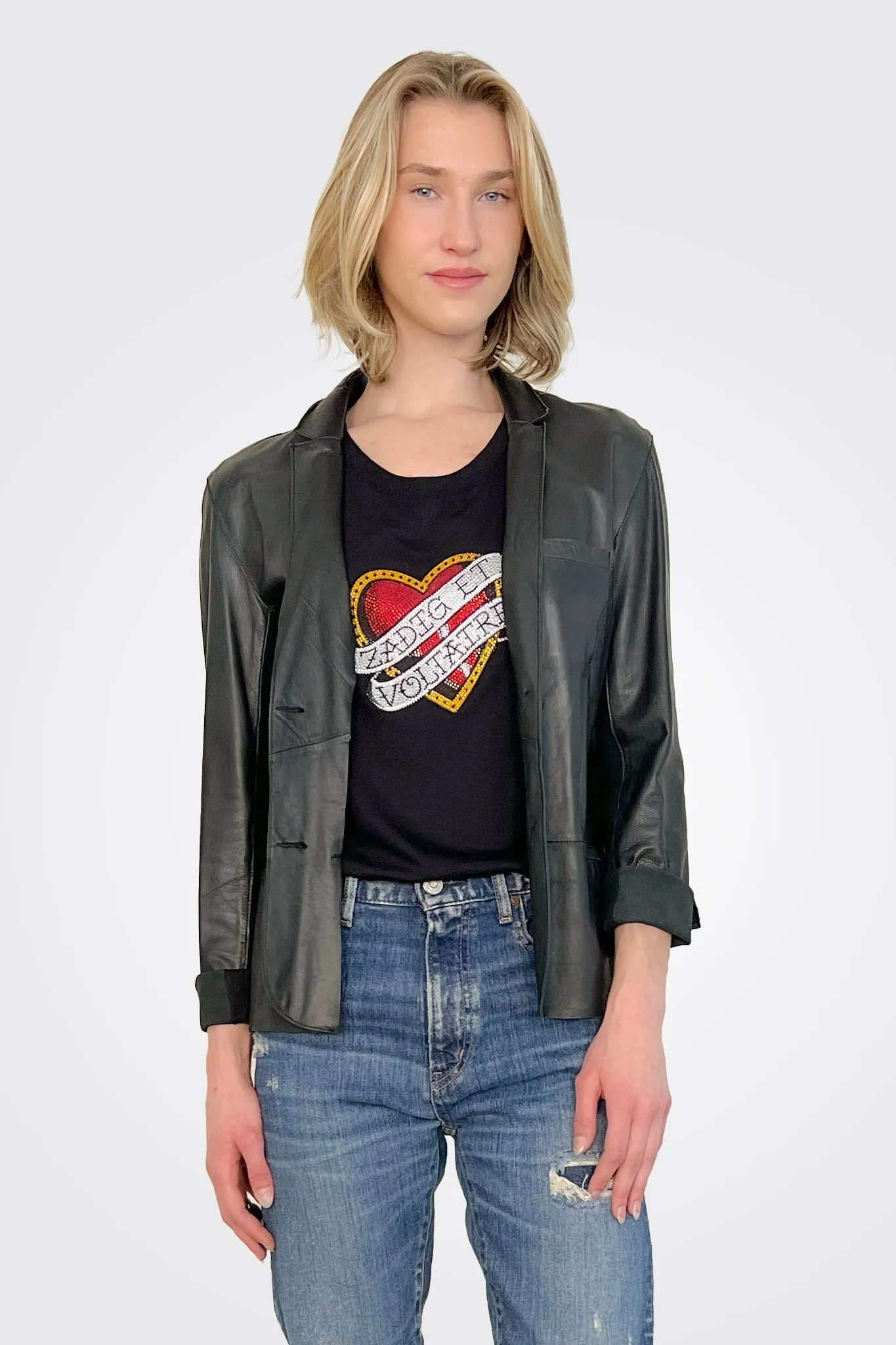 Leather Jacket - Black