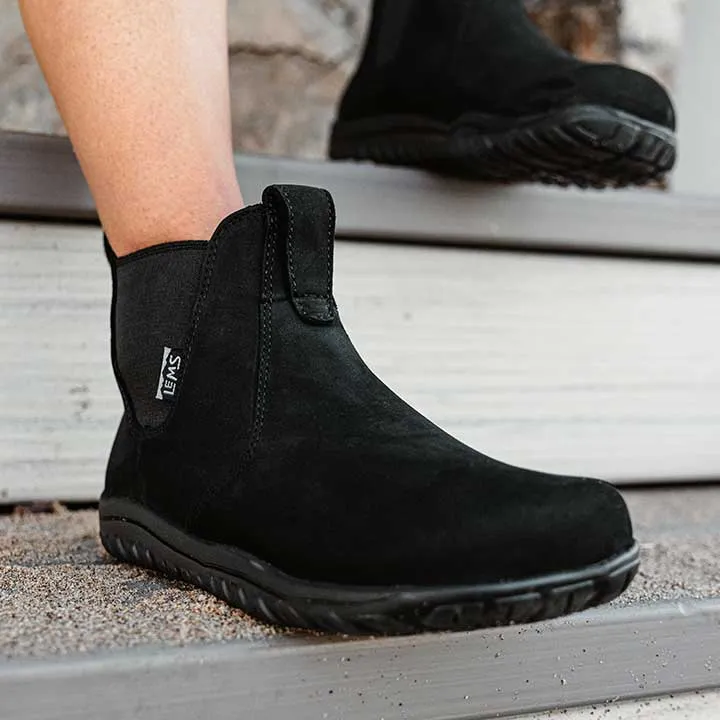 Lems - Chelsea Boot Waterproof - Obsidian (Unisex)