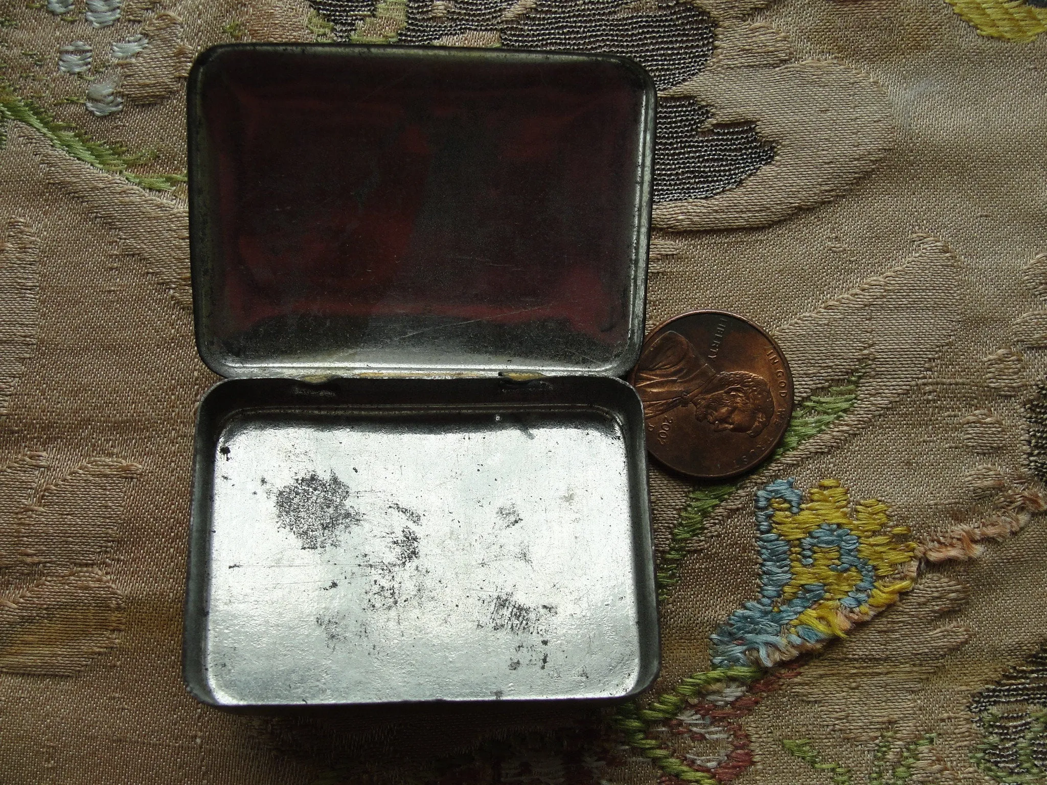 LOVELY Antique Gramophone Litho Needle Tin Vintage Phonograph Metal Needle Tin Box Columbia Needles Tin Box,Sheffield Made,Colle