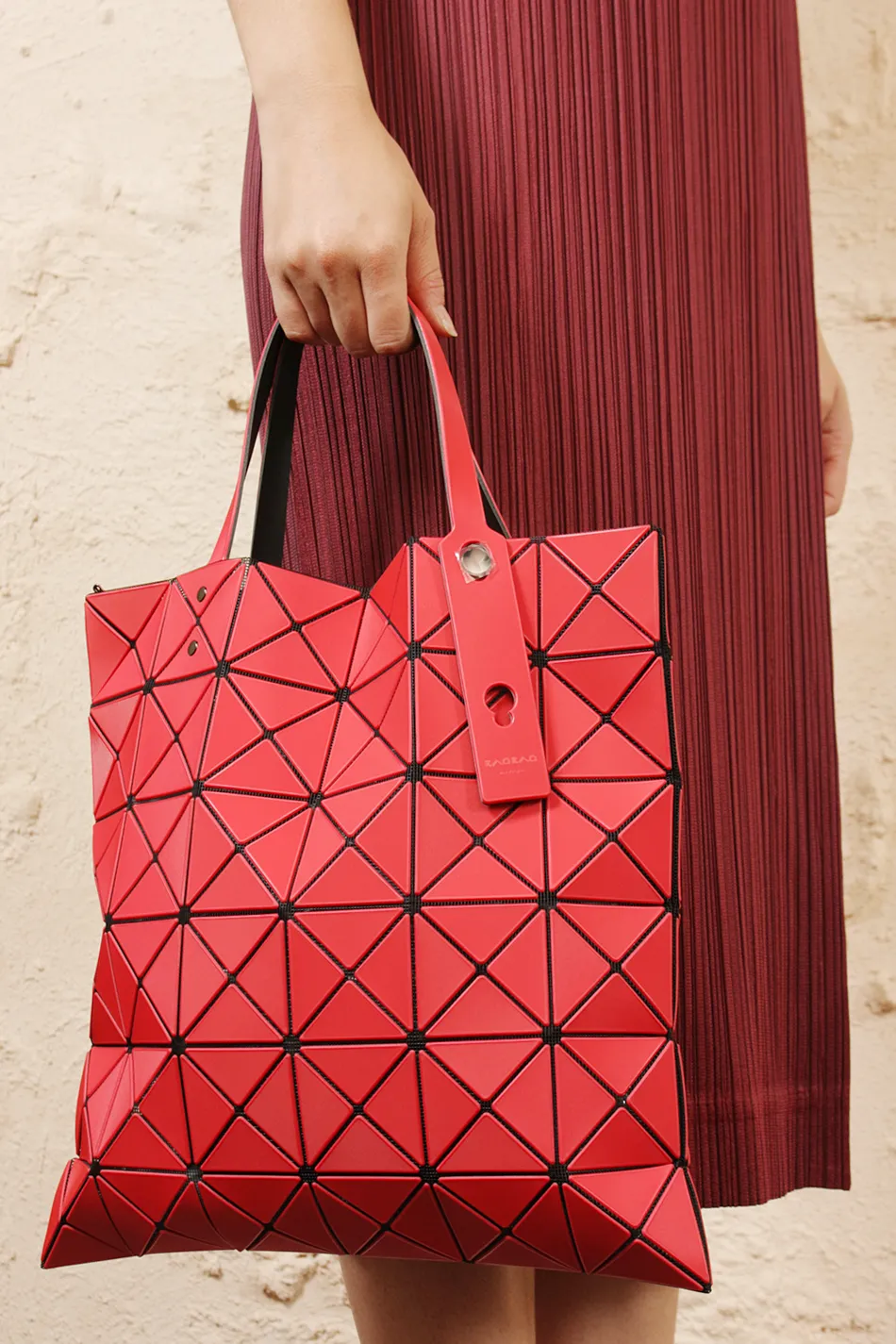 Lucent Frost Red Tote