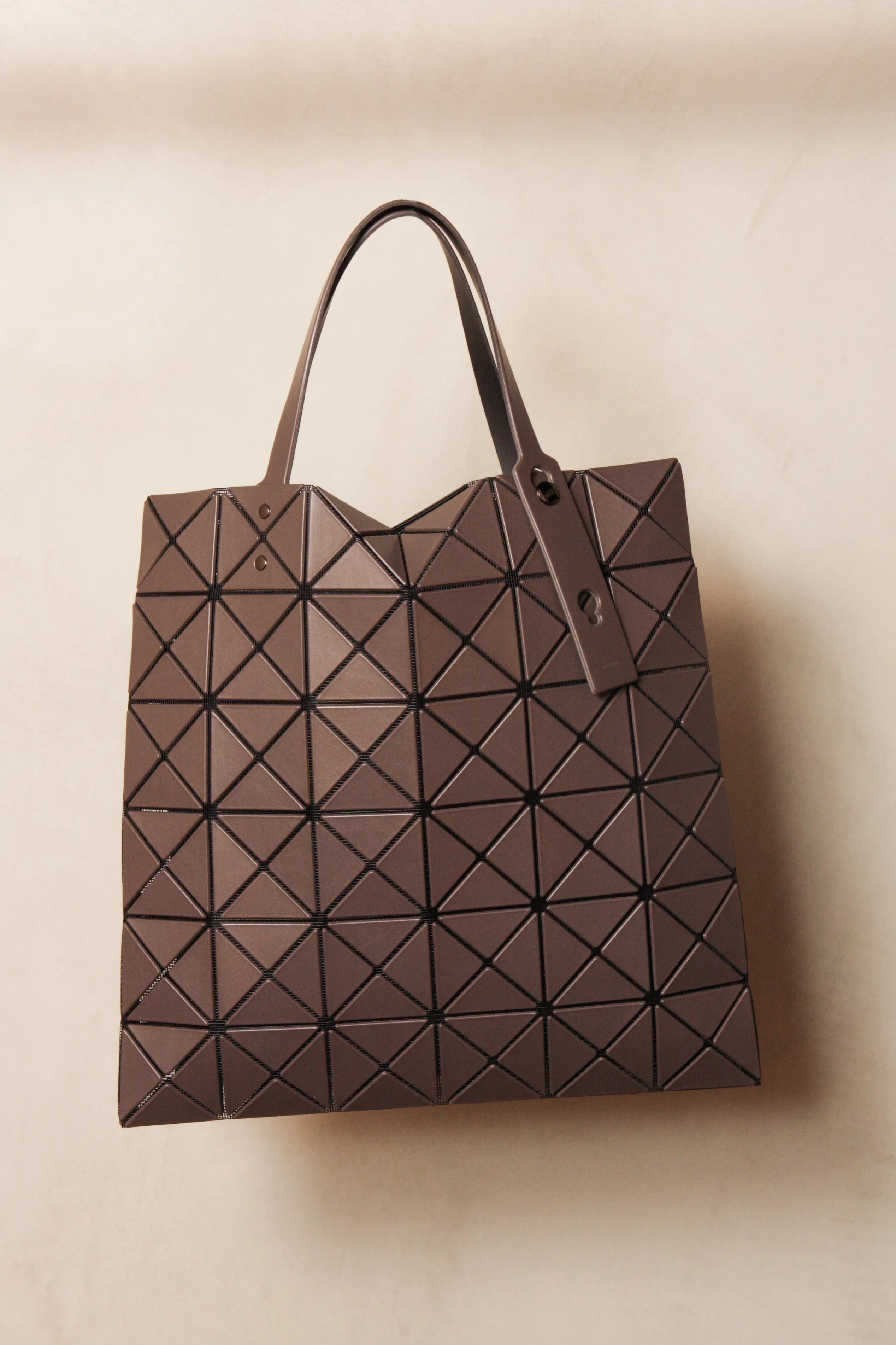 Lucent Matte Tote Brown