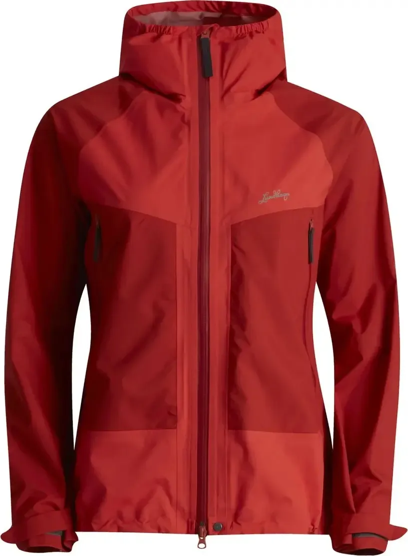 Lundhags Women's Padje Light Waterproof Jacket Lively Red/Mellow Red | Buy Lundhags Women's Padje Light Waterproof Jac