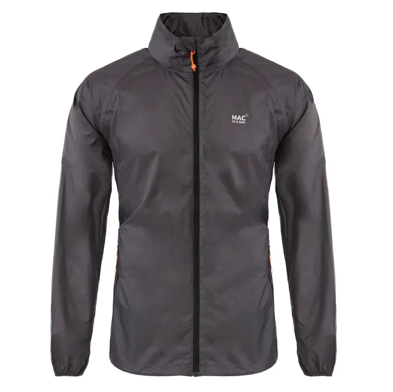 Mac In A Sac Origin 2 Unisex Adults Waterproof Jacket - Charcoal