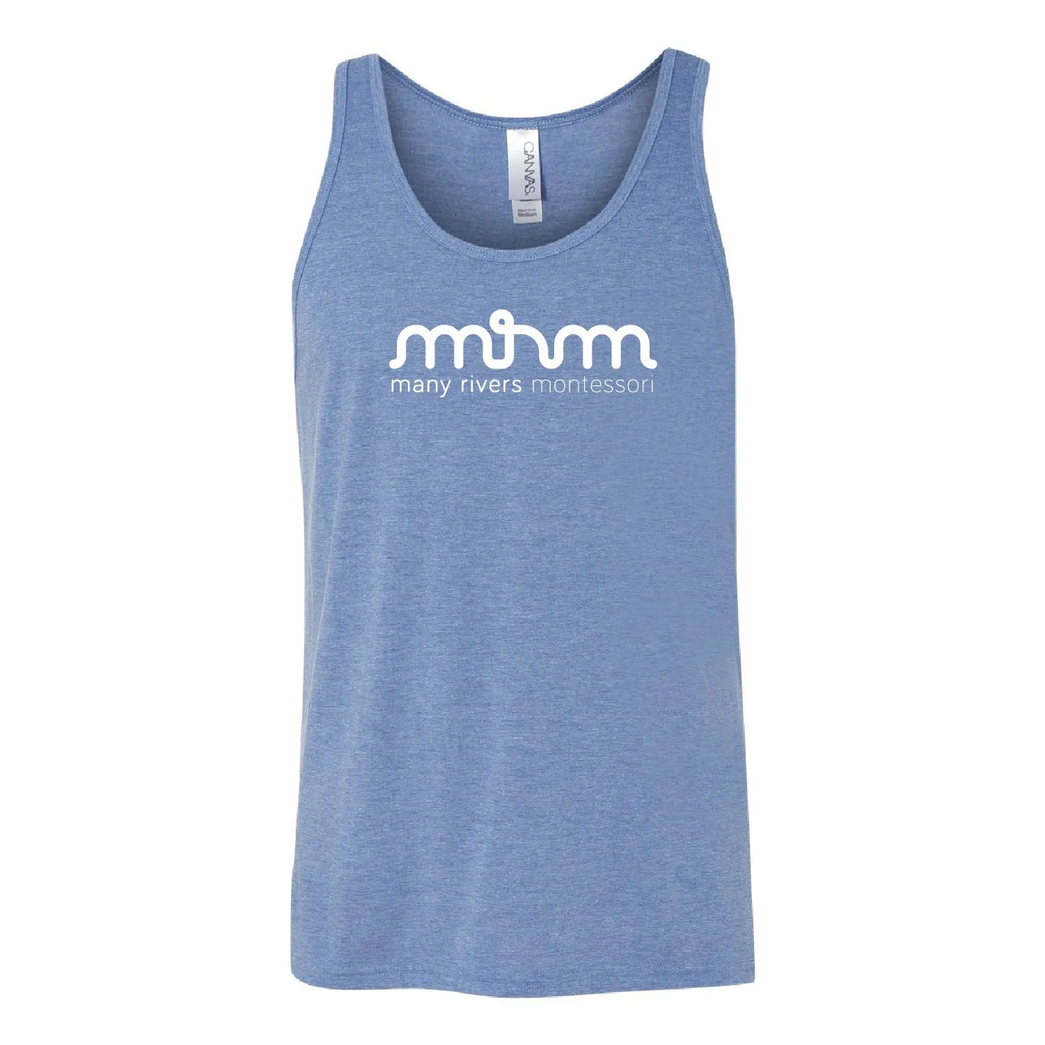 Many Rivers Montessori Unisex Jersey Tank