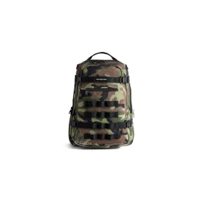      Men's Army Space Small Backpack Camo Print in Dark Green 