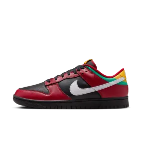 Men's Nike Dunk Low Retro LTD Bike Tattoos - Black/White/Gym red/University Gold