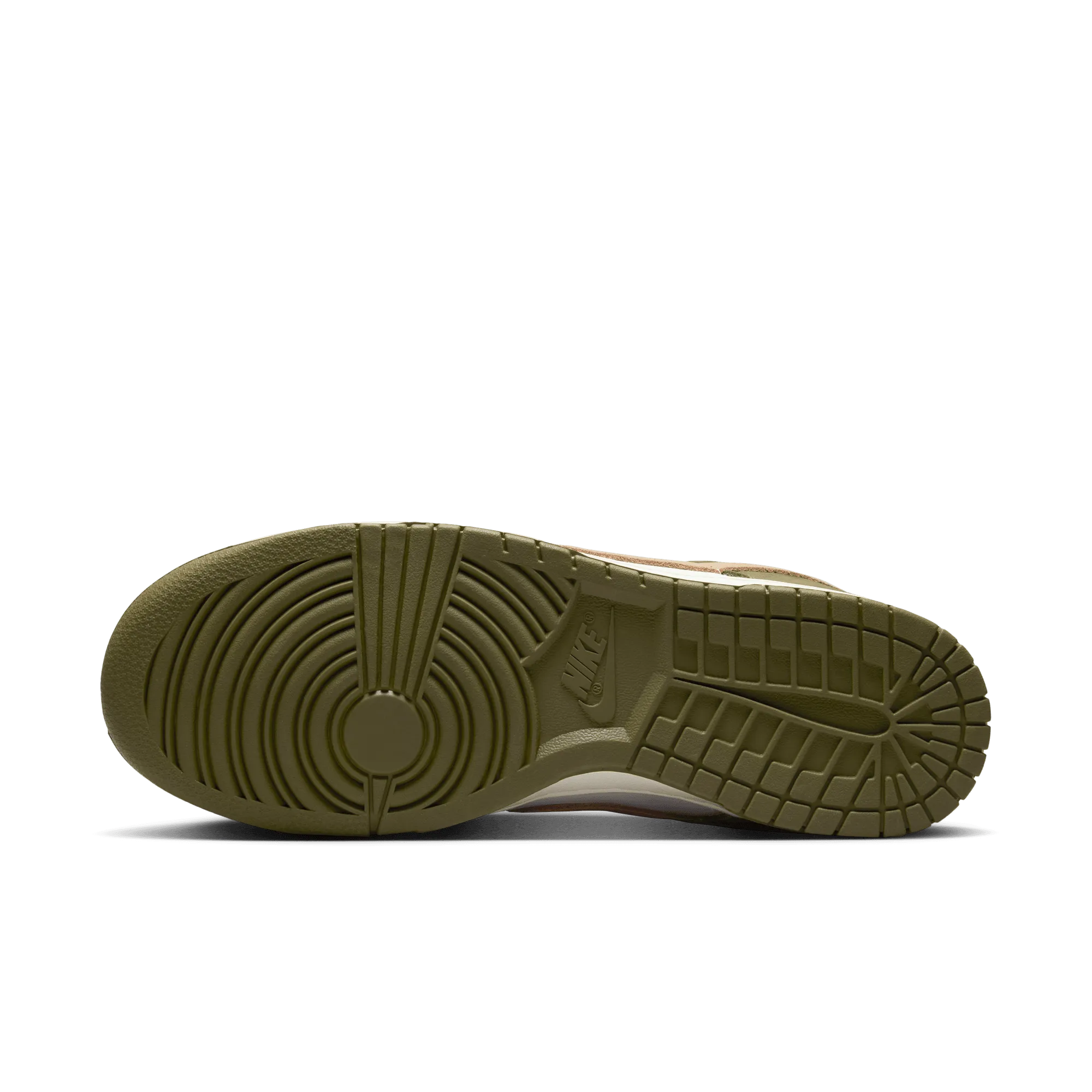 Men's Nike Dunk Low Retro PRM - Medium Olive/Hemp/Summit White/Sail