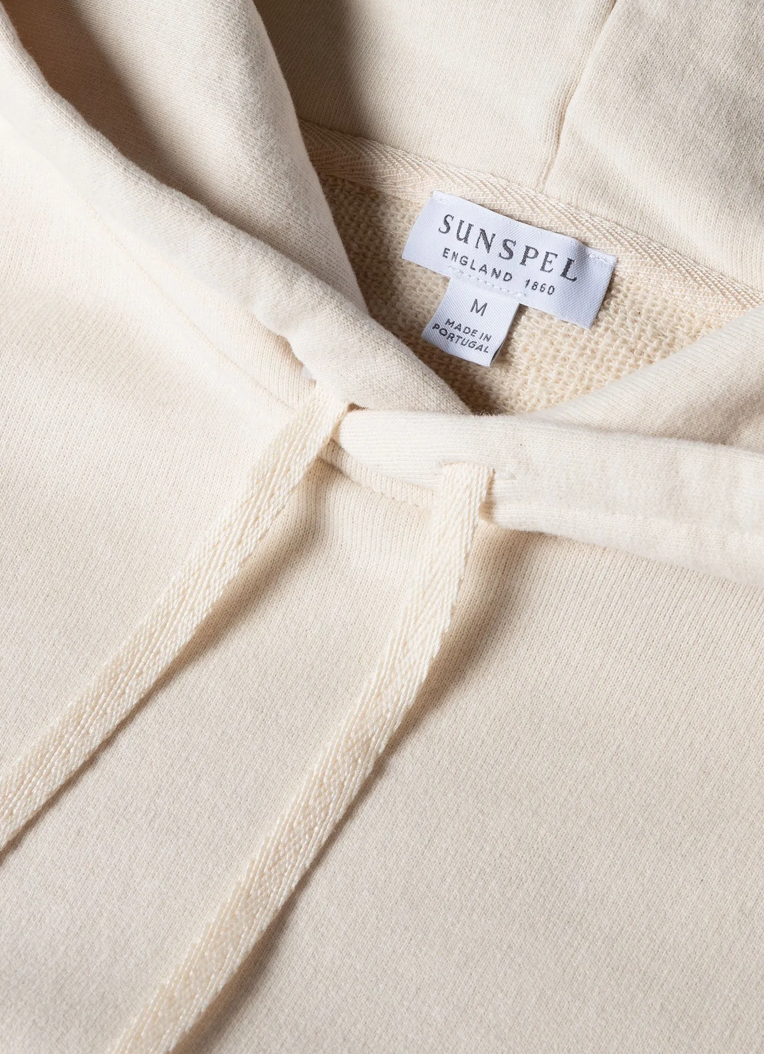 Men's Undyed Loopback Hoodie in Undyed