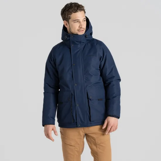 Men's Howth Waterproof Jacket - Blue Navy | Craghoppers UK