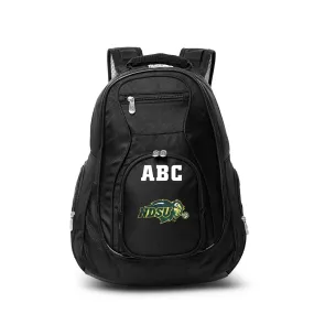 MOJO NDSU Bison Black Personalized Premium Laptop Backpack