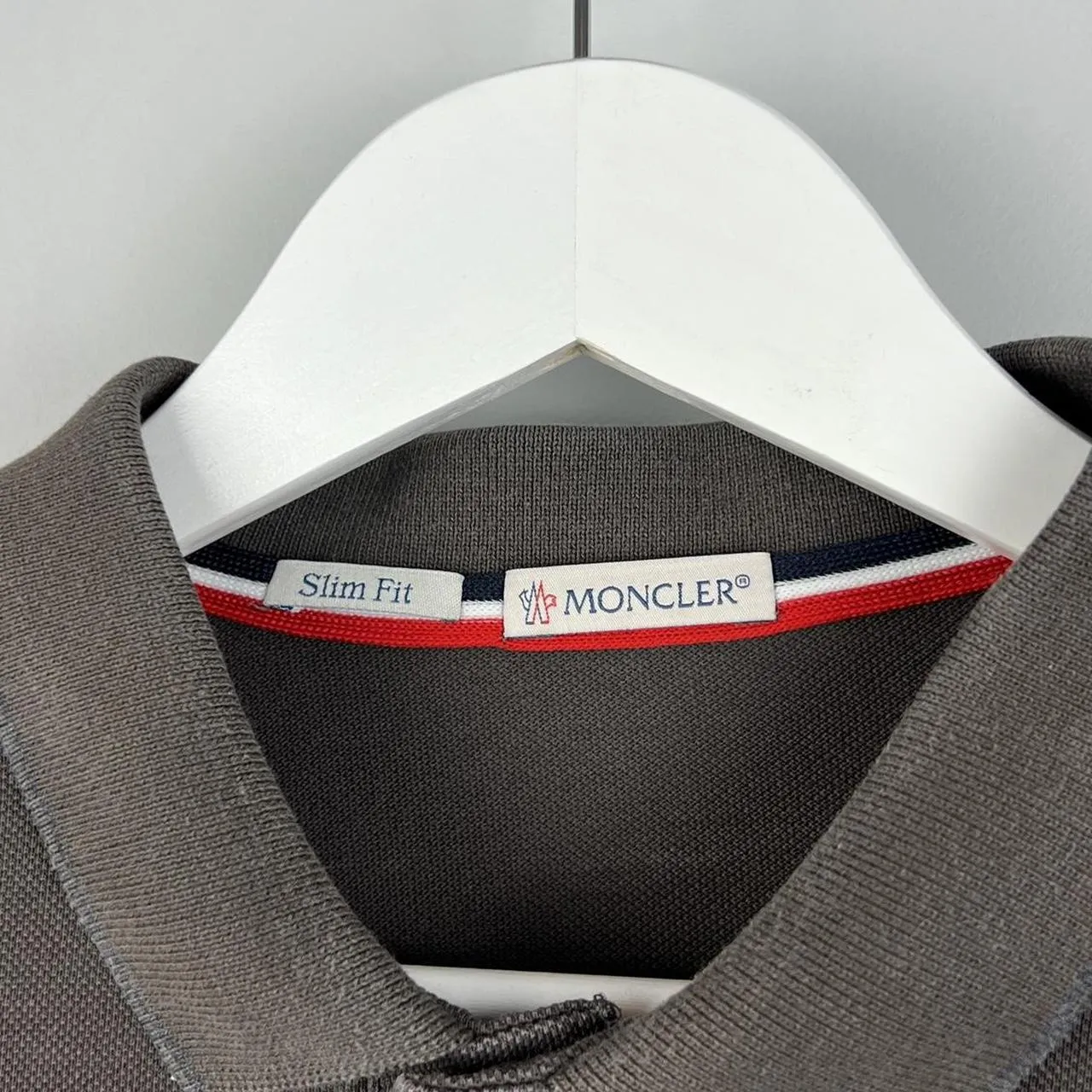 Moncler Maglia Logo Polo Shirt LS (M)