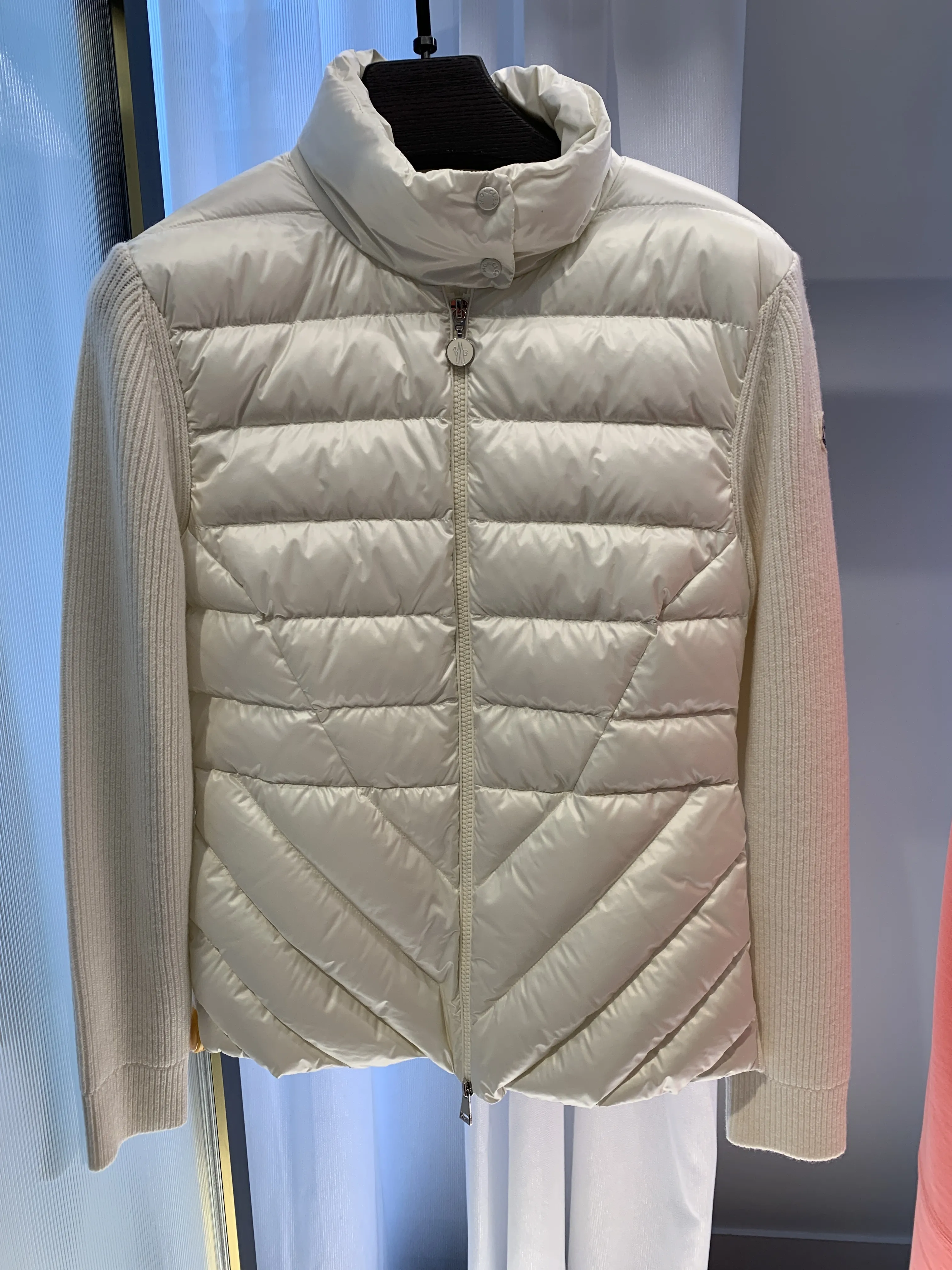 MONCLER  |Padded Wool Cardigan