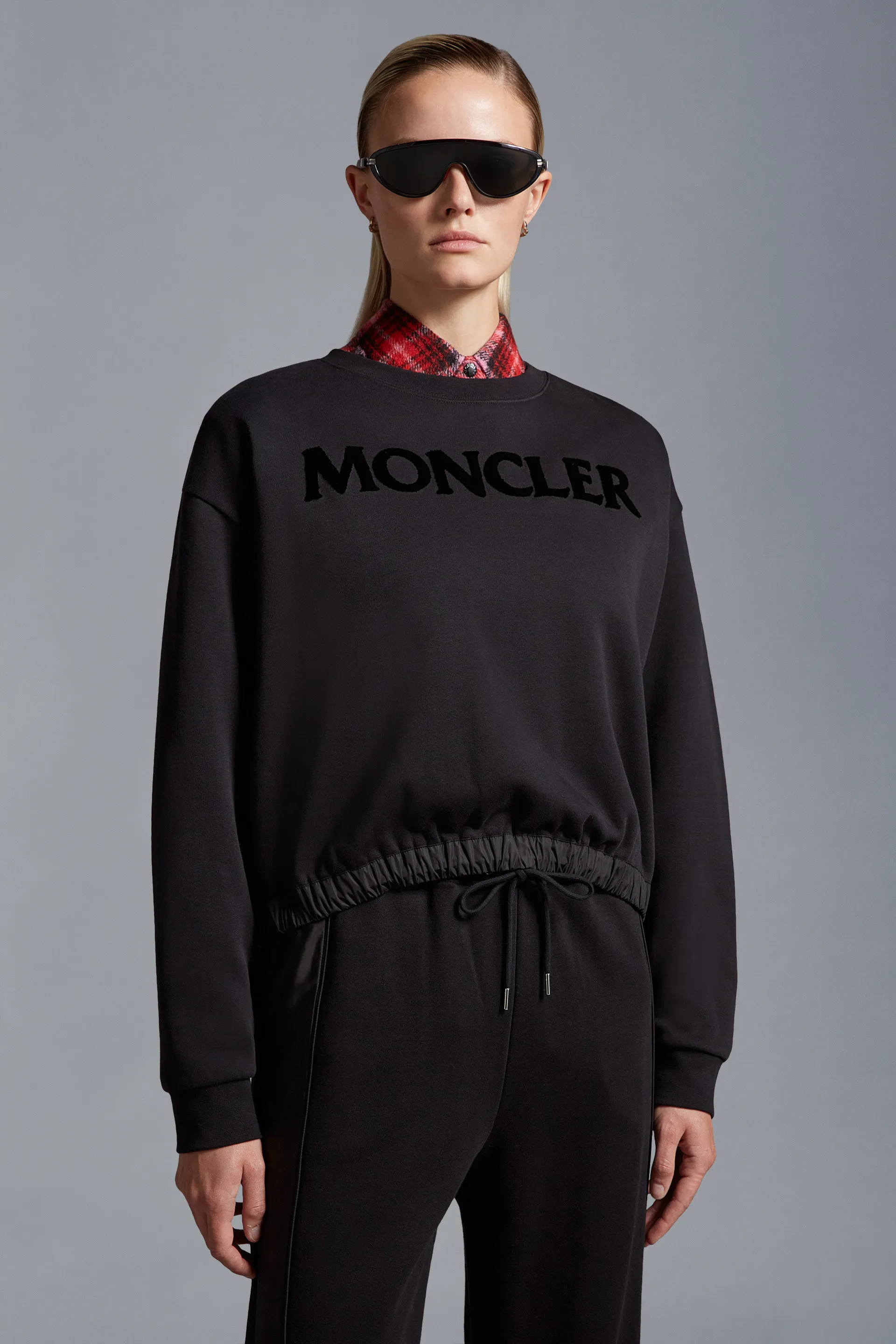 MONCLER  |Tufted Logo Sweatshirt