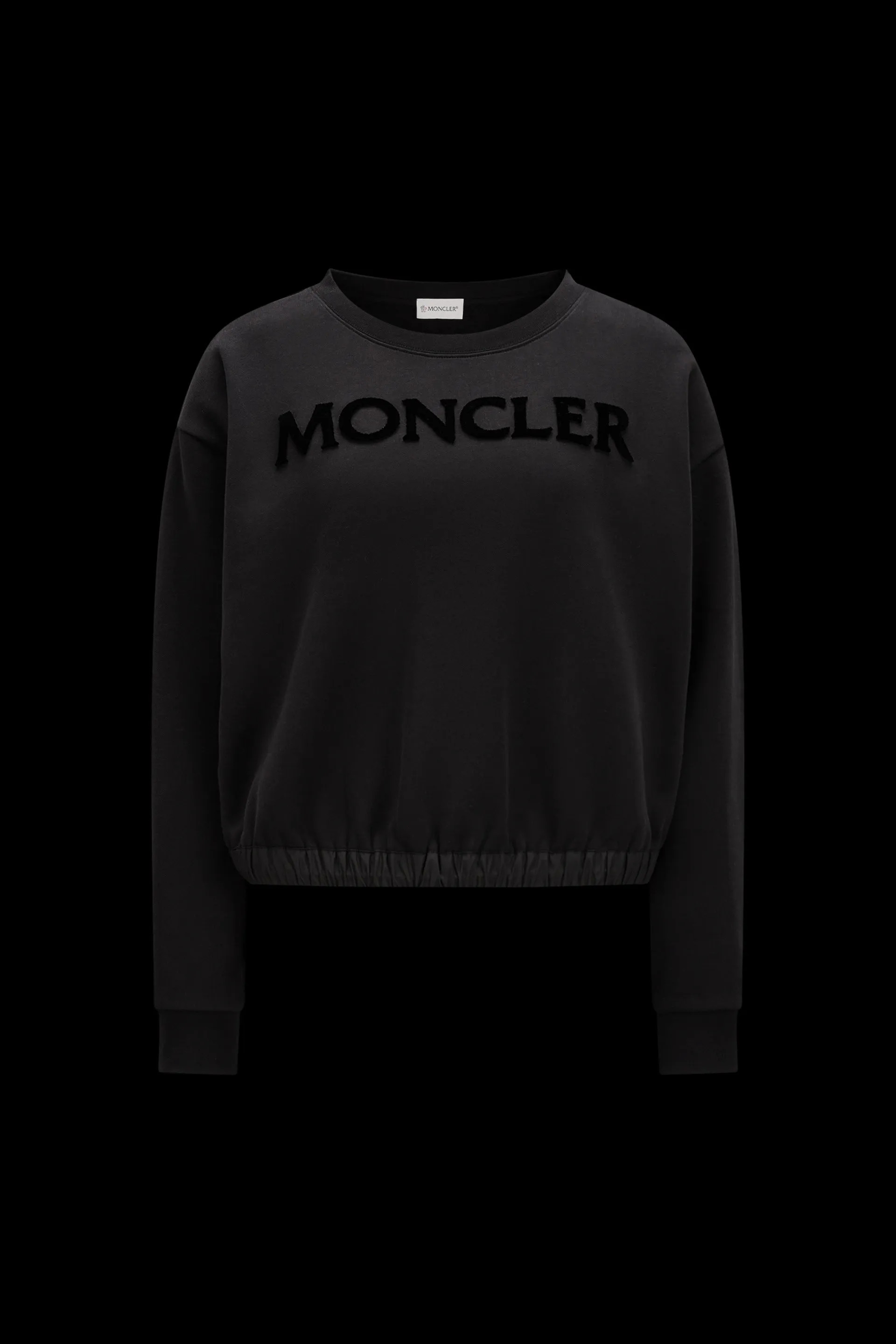 MONCLER  |Tufted Logo Sweatshirt