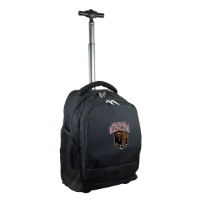 Montana Grizzlies Black 19'' Premium Wheeled Backpack