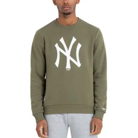 New Era Mens New York Yankees MLB Pullover Sweatshirt - Khaki