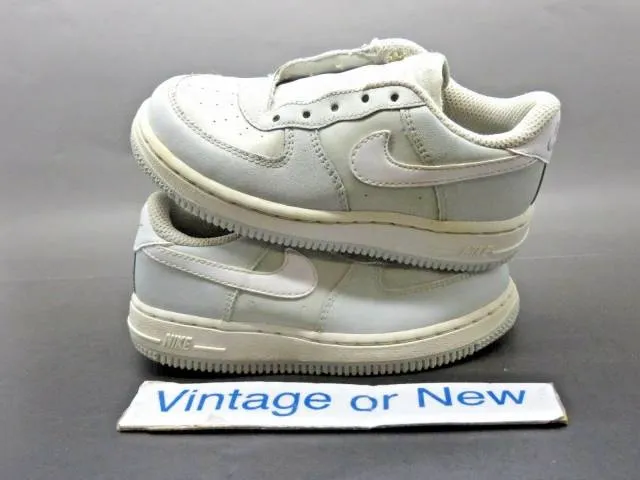 Nike air force 1 '07 low neutral grey white toddler 2008 sz 9c