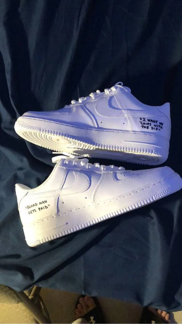 Nike air force 1 customs drake x kawhi