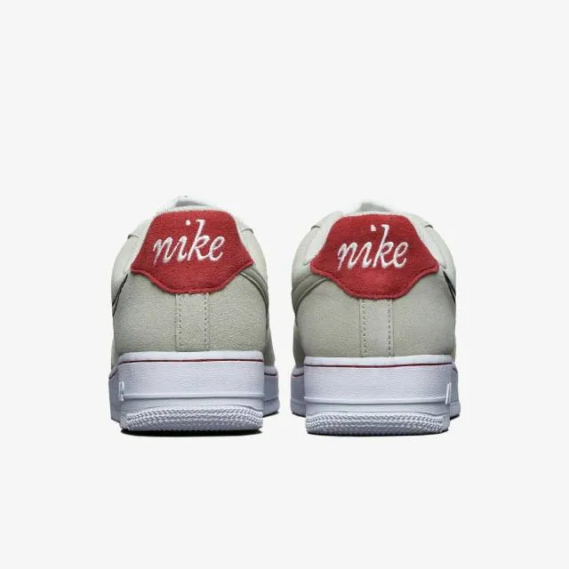 Nike air force 1 low first use light sail red